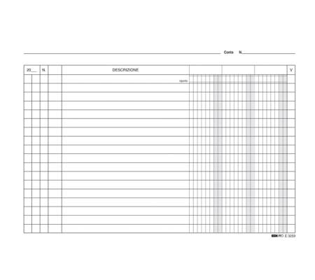 Schede in cartoncino 3 colonne - 15 x 21 cm - orizzontale - conf. 100 pezzi - Edipro - E3259BL - 8023328325916 - DMwebShop - 1