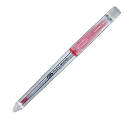 Penna a sfera gel cancellabile Uniball Signo TSI - punta 0,7 mm - rosso - conf. 12 pezzi - Uni Mitsubishi - M UF220/07 R - 4902778190647 - DMwebShop - 1