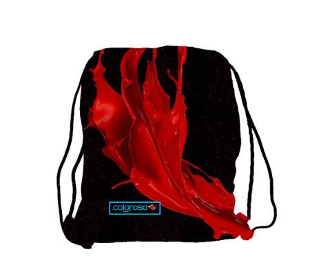 Sacca T-bag - 35 x 50 cm - colori assortiti - conf. 4 pezzi - Colorosa - 368500.S - 8004428045294 - DMwebShop - 2