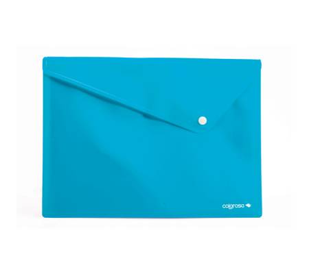 Buste con bottone - in PPL - 33 x 24,5 cm - colori assortiti - conf. 6 pezzi - Colorosa - 361908 - 8004428042422 - DMwebShop - 1