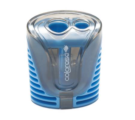 Temperamatite - a 2 fori - colori assortiti - expo 18 pezzi - Colorosa - 360280 - 8004428049407 - DMwebShop - 5