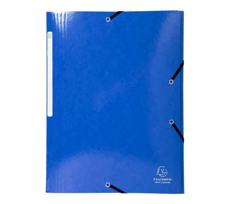 Cartelle 3L con elastici Iderama - A4 - 10 colori assortiti - conf. 25 pezzi - Exacompta - 55829E - 3130630558293 - DMwebShop - 2