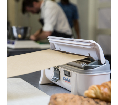 Refill per dispenser Wrapmaster 3000 - roll pellicola trasparente - 30 cm x 300 mt - PVC - conf. 3 pezzi - Cuki Professional - 31C31 - 8003980520164 - DMwebShop - 2