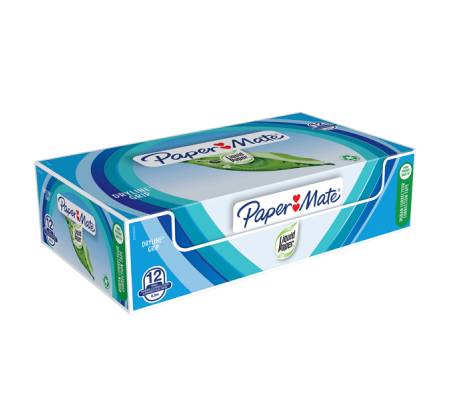 Correttore a nastro Dryline Grip recycLED - 5 mm x 8,5 mt - conf. 12 pezzi - Papermate - S0846020 - 3501170846018 - DMwebShop - 1