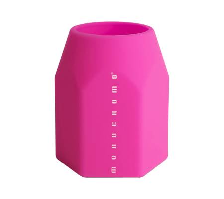 Portapenne Monocromo - 9,5 x 7,5 x 7 cm - silicone soft touch - colori fluo assortiti - conf. 12 pezzi - Pigna - 23295500 - 8005235211971 - DMwebShop - 3
