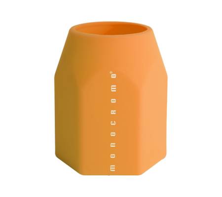 Portapenne Monocromo - 9,5 x 7,5 x 7 cm - silicone soft touch - colori fluo assortiti - conf. 12 pezzi - Pigna - 23295500 - 8005235211971 - DMwebShop - 4