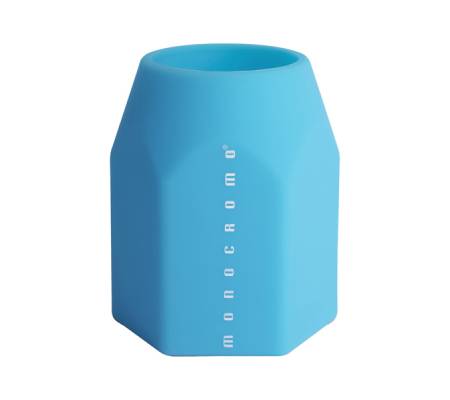 Portapenne Monocromo - 9,5 x 7,5 x 7 cm - silicone soft touch - colori fluo assortiti - conf. 12 pezzi - Pigna - 23295500 - 8005235211971 - DMwebShop - 5