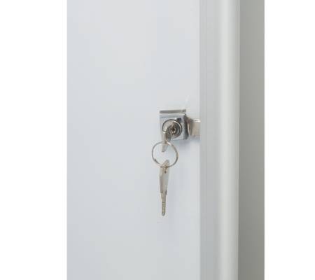 Bacheca per interni ultrapiatta - fondo in metallo magnetico bianco - 6 fogli - A4 - orizzontale - Nobo - 1900847 - 5028252108270 - DMwebShop - 2