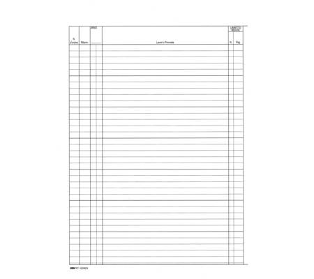 Registro contabilita' dei lavori - 31 x 21 cm - 47 pagine - numerate - Edipro - E2923 - 8023328292300 - DMwebShop - 1