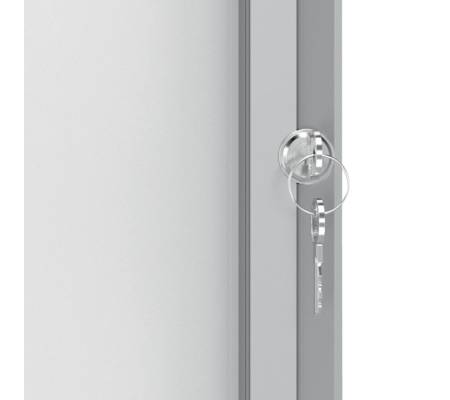 Bacheca per interni - fondo magnetico bianco - 9 fogli - A4 - verticale - Nobo - 1902560 - 5028252063890 - DMwebShop - 2
