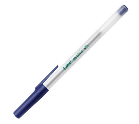 Penna a sfera a scatto con cappuccio ECOlutions - punta 1 mm - blu - conf. 60 pezzi - Bic - 8932403 - 3086123256651 - DMwebShop - 2