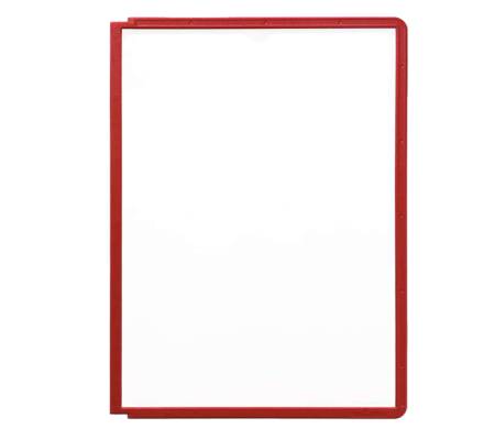 Pannelli di ricambio Sherpa per leggii Vario - rosso - conf. 5 pezzi - Durable - 5606-03 - 4005546521428 - DMwebShop - 1
