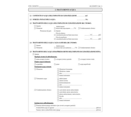 Libretto impianto climatizzazione - 297 x 210 mm - 48 fogli - Edipro - E2621 - 8023328262105 - DMwebShop - 2
