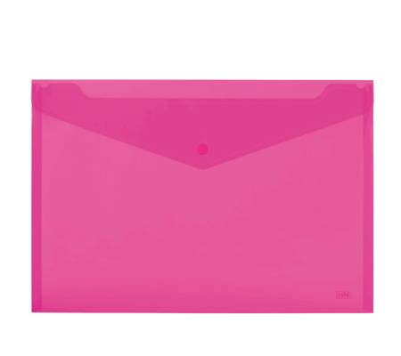 Buste con bottone - PPL - 24 x 18,5 cm - mix 3 colori fluo - conf. 5 pezzi - Lebez - 80439 - 8007509072073 - DMwebShop - 2