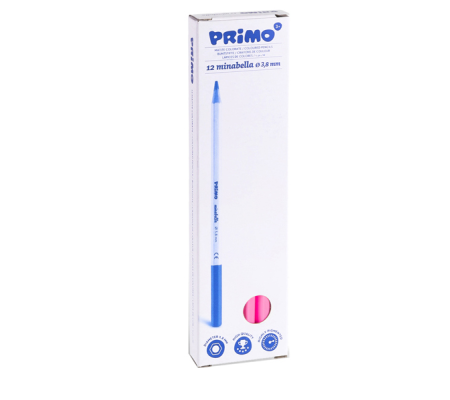 Matita colorata Minabella - Ø mina 3,8 mm - rosa - conf. 12 pezzi - Primo-morocolor - 5229MBS340 - 8006919317071 - DMwebShop - 1