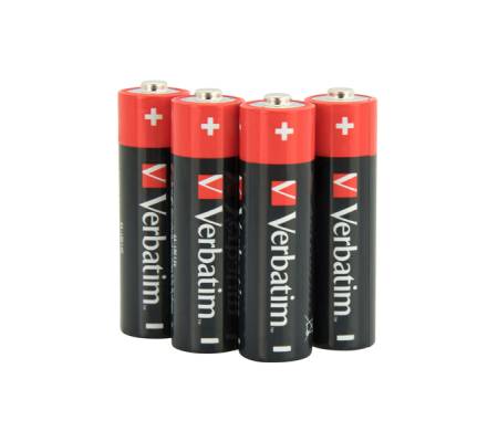 Blister 10 Pile alkaline Stilo AA - Verbatim - 49875 - 23942498759 - DMwebShop - 1