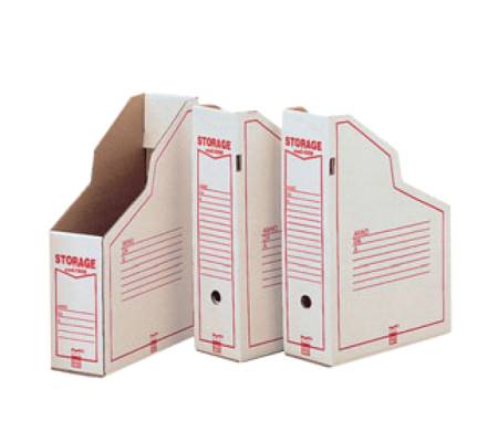 Portariviste Storage Dox 1606 - 87 x 34 x 24,5 cm - bianco-rosso - Esselte - conf. 32 pezzi - King Mec - 00160600 - 8004389045340 - DMwebShop