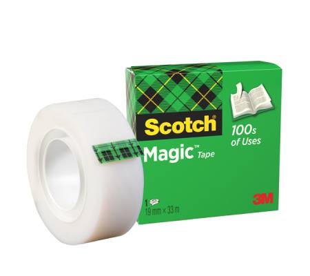 Nastro adesivo Magic 810 - permanente - 1,9 cm x 33 mt - trasparente - Scotch - 7100024666 - 21200073786 - DMwebShop