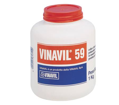 Colla vinilica 59 - 1 kg - bianco - Vinavil - D0646 - 8002224617110 - DMwebShop
