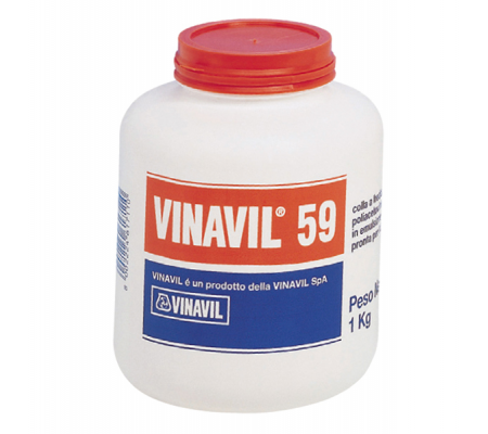 Colla vinilica Vinavil 59 - 1 kg - bianco - Vinavil - Uhu - D0646 - 8002224617110 - DMwebShop