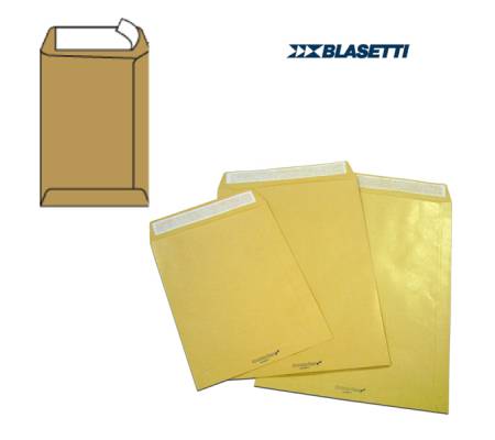 Busta a sacco avana serie Monodex strip adesivo - 250 x 353 mm - 100 gr - conf. 500 pezzi - Blasetti - 834 - 8007758008342 - DMwebShop