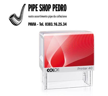 Timbro Printer 40 - autoinchiostrante - 23 x 59 mm - 6 righe - Colop - PR40G7.BI - 9004362487272 - DMwebShop