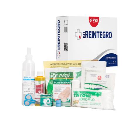 Kit di reintegro pronto soccorso - fino a 2 persone - Pvs - PDM090 - 8034028010200 - DMwebShop