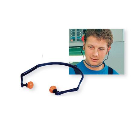 Inserti auricolari con archetto 1310 - SNR 26 dB - blu-arancio - conf. 10 pezzi - 3M - 7100089592 - 4054596139541 - DMwebShop