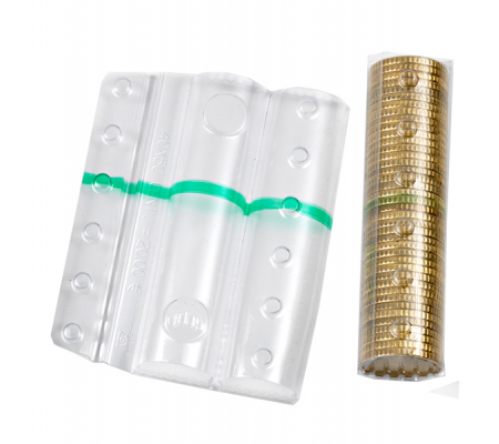 Blister portamonete - 50 cent - fascia verde - sacchetto da 100 blister - Iternet - 8005TRBC - 8028422580056 - DMwebShop