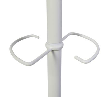 Appendiabiti a 6 ganci Music + 3 miniganci 175 cm - bianco-legno - Alba - PMMUSIC BC - 3129710016204 - DMwebShop - 3