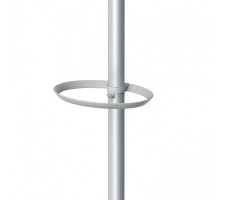 Appendiabiti con portaombrelli - 5 posti - 187 x 38 cm - bianco - Alba - PMFESTY2-BC - 3129710017096 - DMwebShop - 2