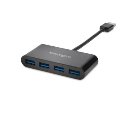 Hub 4 porte USB 3.0 UH4000 - nero - Kensington - K39121EU - 5028252591508 - DMwebShop - 1