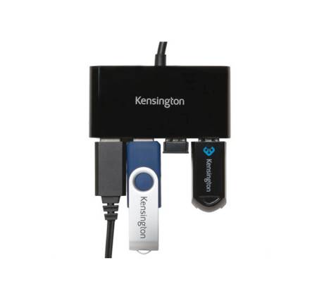 Hub 4 porte USB 3.0 UH4000 - nero - Kensington - K39121EU - 5028252591508 - DMwebShop - 2