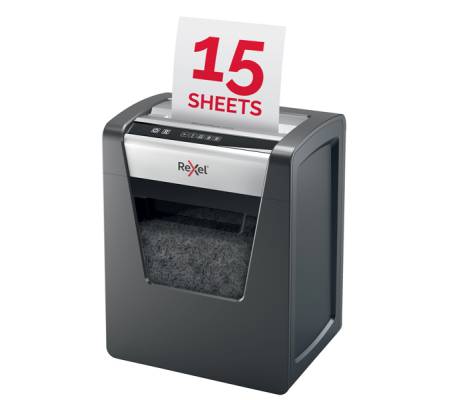 Distruggidocumenti Momentum X415 - a frammenti - Rexel - 2104576EU - 5028252523486 - DMwebShop - 3