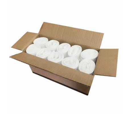 Sacchetti bianchi antimicrobici Sanilady Bags - 59 x 56 cm - 30 lt - conf. 10 pezzi - Medial International - 130202 - 8056324534792 - DMwebShop - 1