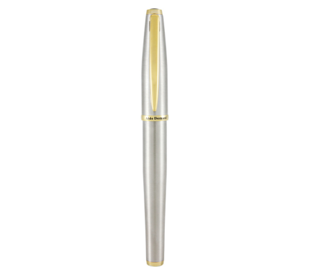 Penna roller Aldo Domani - punta M - fusto silver - Monteverde - J059676 - 80333596760 - DMwebShop - 2