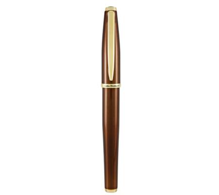 Penna stilografica Aldo Domani - punta M - fusto tabacco - Monteverde - J059663 - 80333596630 - DMwebShop - 2