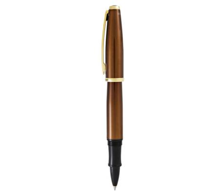 Penna roller Aldo Domani - punta M - fusto tabacco - Monteverde - J059666 - 80333596661 - DMwebShop - 1
