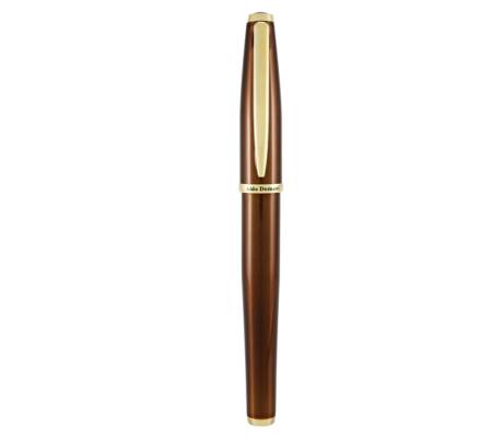Penna roller Aldo Domani - punta M - fusto tabacco - Monteverde - J059666 - 80333596661 - DMwebShop - 2