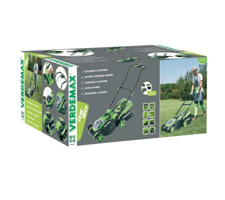 Tagliaerba a batteria RS20 - Verdemax - 4354 - 8015358043540 - DMwebShop - 3
