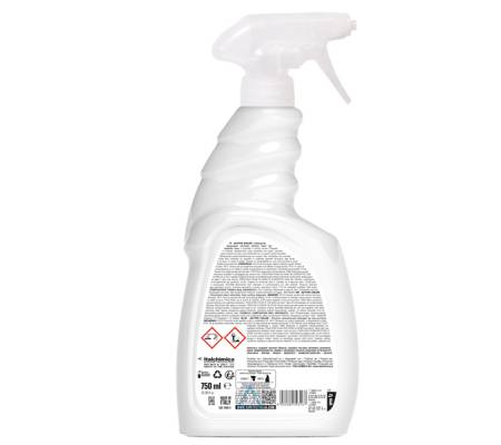 Detergente gel - profumato - con cloro attivo - trigger 750 ml - Sanitec - 1560-s - 8032680393167 - DMwebShop - 1