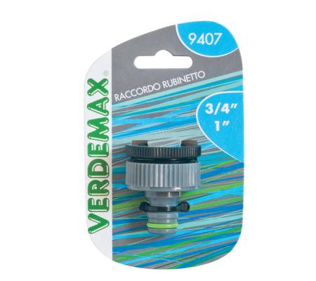 Raccordo rubinetto - Ø 3/4 - 1 - Verdemax - 9407 - 8015358094078 - DMwebShop - 1