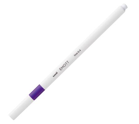 Fineliner Emott - tratto 0,4 mm - fucsia - conf. 10 pezzi - Uni Mitsubishi - M PEM-SY FC - 4902778241165 - DMwebShop - 1