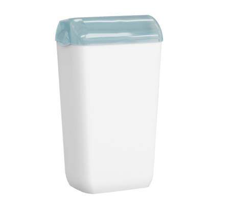 Coperchio fermasacco - per cestino gettacarta - 90 x 225 x 335 mm - bianco-azzurro - Replast - Mar Plast - A74401EM - 8020090106224 - DMwebShop - 1