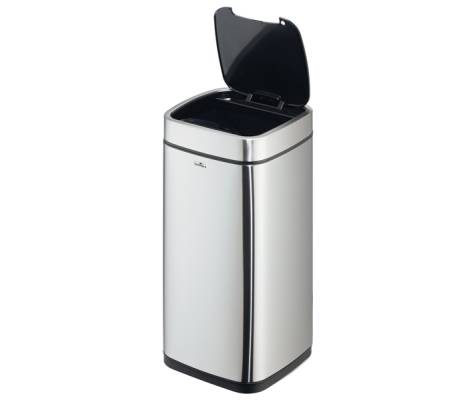 Cestino no touch - con sensore - 27 x 27 x 57 cm - 21 lt - argento metallizzato - Durable - 3422-23 - 4005546728346 - DMwebShop - 1