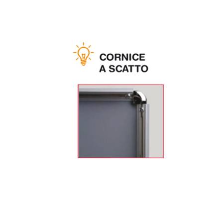 Cornice a scatto ST - autoportante - monofacciale - 70 x 100 cm - Studio T - 1107397 - 8033162465310 - DMwebShop - 1