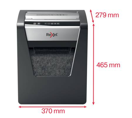 Distruggidocumenti Momentum X510 - a micro frammenti - Rexel - 2104575EU - 5028252523448 - DMwebShop - 1