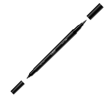 Pennarello Intensity Intense - dual tip brush - colori assortiti - conf. 6 pezzi - Bic - 989694 - 3086123589551 - DMwebShop - 1