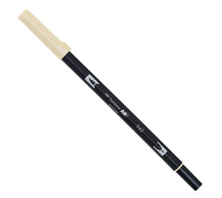 Pennarello Dual Brush 942 - cappuccino - conf. 6 pezzi - Tombow - PABT-942 - 4901991902204 - DMwebShop - 1