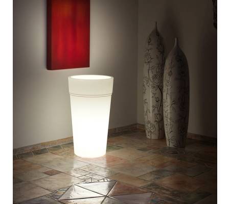 Vaso Stem Luce - 14 lt - bianco - Teraplast - 32124080022 - 8051560045224 - DMwebShop - 1